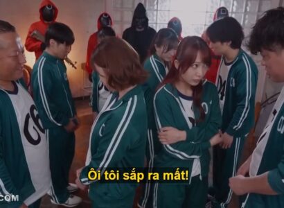 Cuộc Thi Squirt Điên Cuồng Parody Squid Game